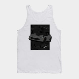 Z06 DARK-GREY Tank Top